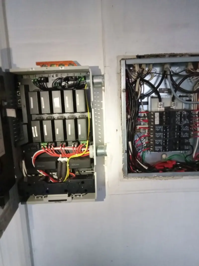 Electrical panel upgrade completed for Indoor Lighting Installation in Raleigh Hills